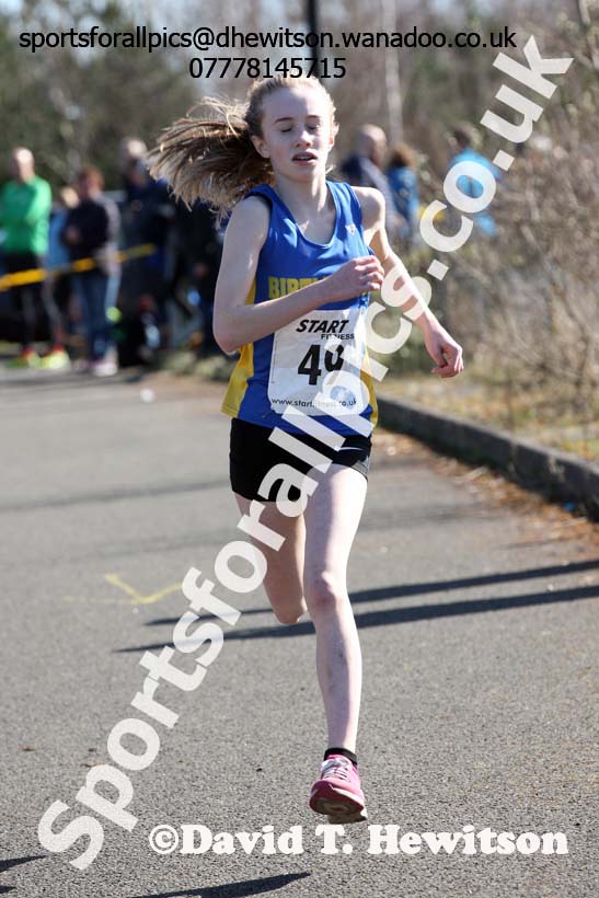 Under-15s boys and girls Elswick Harriers Good Friday Road Relays. Photo: David T. Hewitson/Sports for All Pics